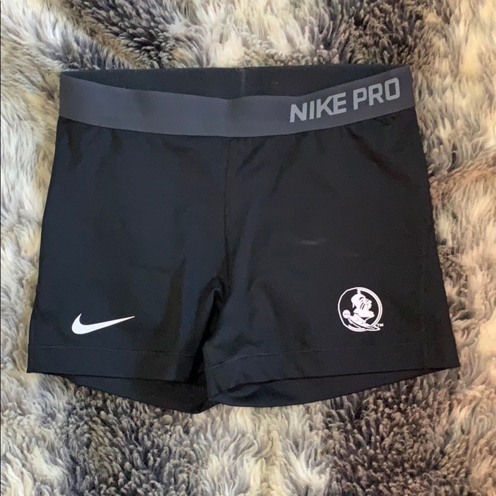 FSU Nike Pro Shorts